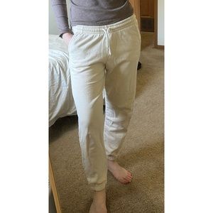 Colorful Standard ivory organic cotton sweatpants